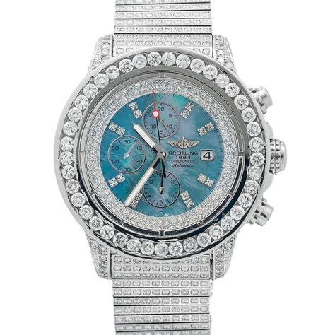 breitling super avenger mother pearl dial|Breitling Super Avenger A13370 .